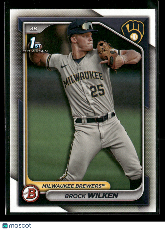 2024 Bowman Brock Wilken #BP-86 1st Bowman