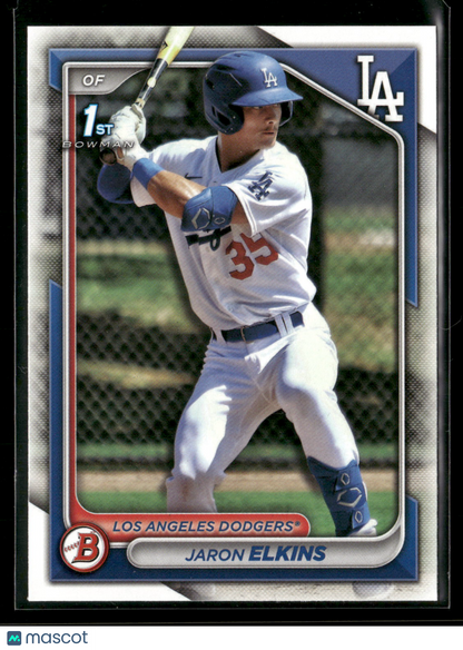 2024 Bowman Jaron Elkins #BP-106 1st Bowman