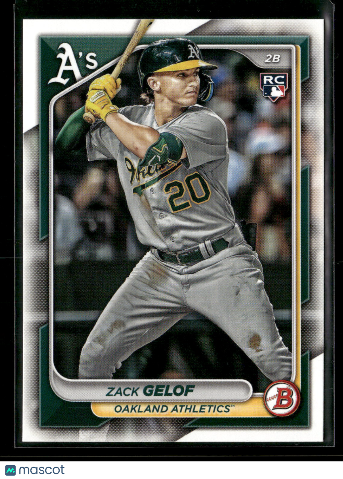 2024 Bowman Zack Gelof #14 RC