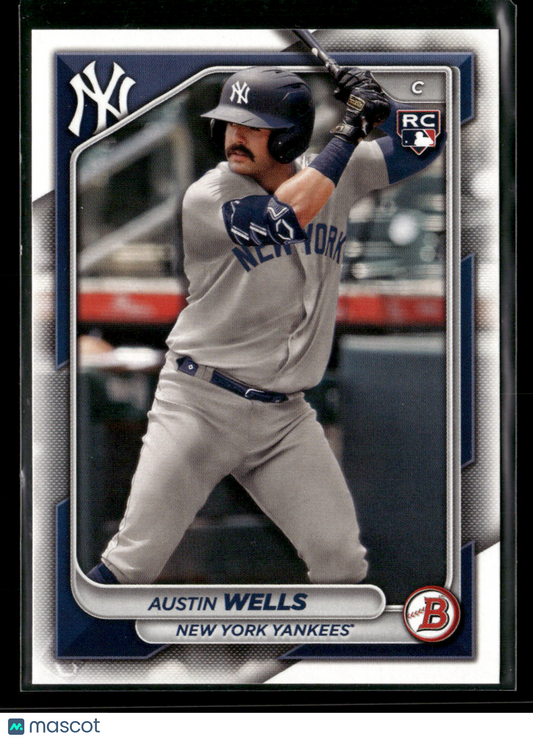 2024 Bowman Austin Wells #87 RC
