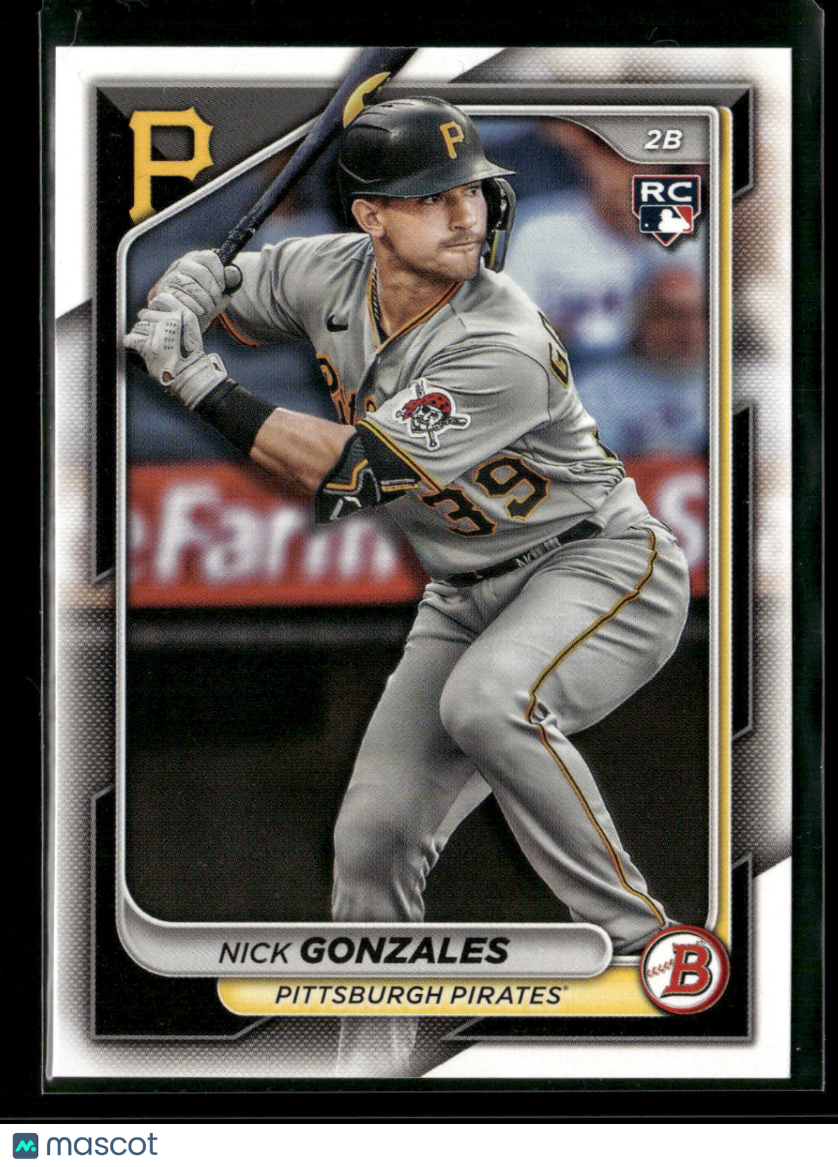 2024 Bowman Nick Gonzales #62 RC