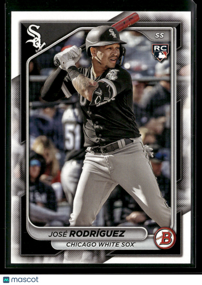 2024 Bowman José Rodríguez #52 RC