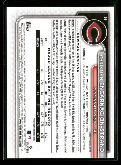 2024 Bowman Christian Encarnacion-Strand #79 RC