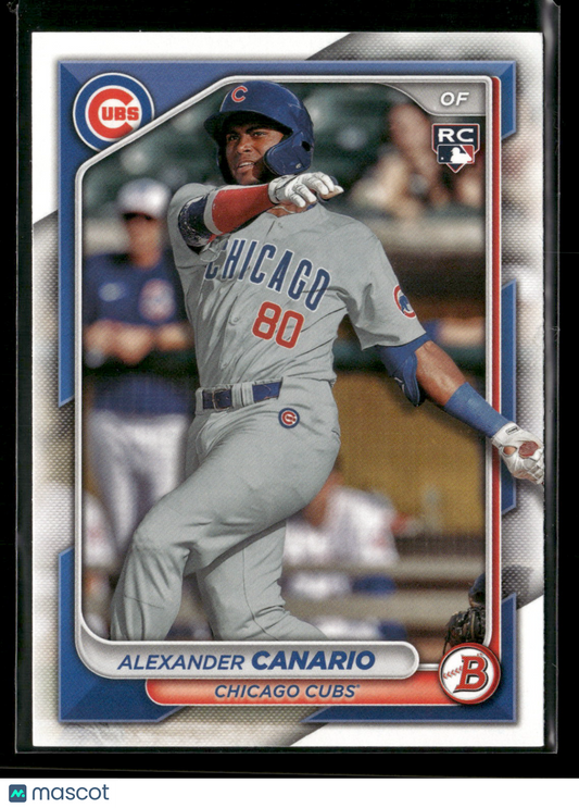 2024 Bowman Alexander Canario #21 RC
