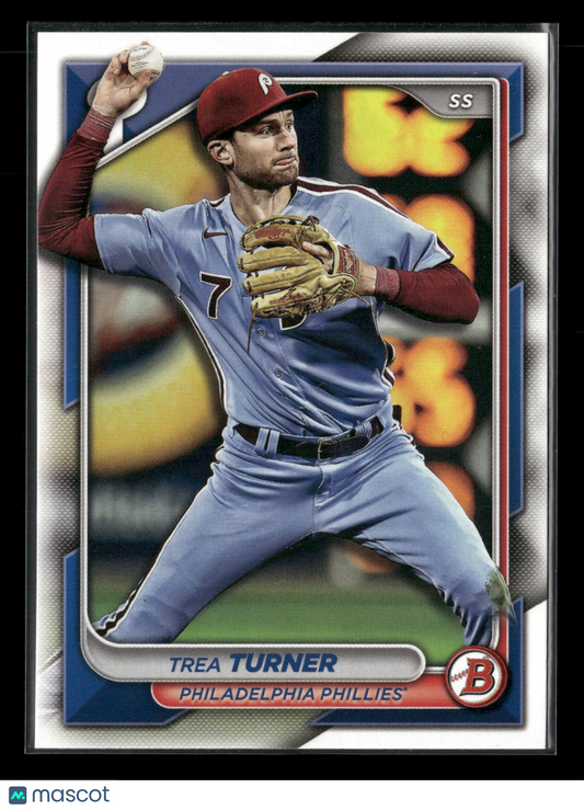 2024 Bowman Trea Turner #4