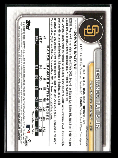 2024 Bowman Fernando Tatis Jr. #35