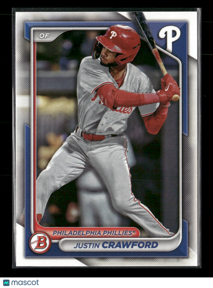 2024 Bowman Justin Crawford #BP-17