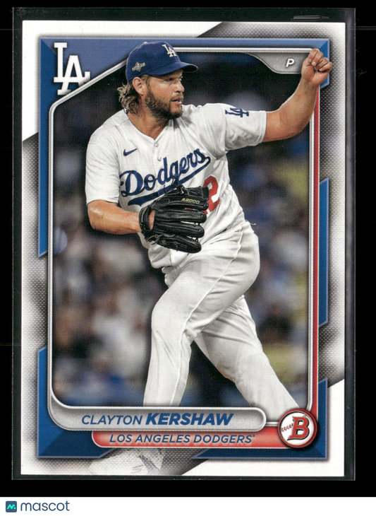 2024 Bowman Clayton Kershaw #56