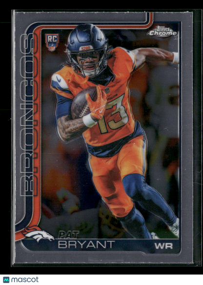 2025 Topps Chrome Football Pat Bryant #313 RC
