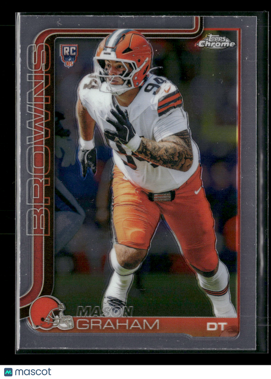 2025 Topps Chrome Football Mason Graham #302 RC