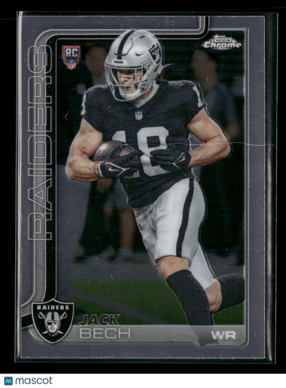 2025 Topps Chrome Football Jack Bech #388 RC