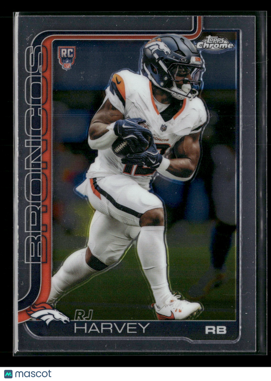 2025 Topps Chrome Football RJ Harvey #330 RC