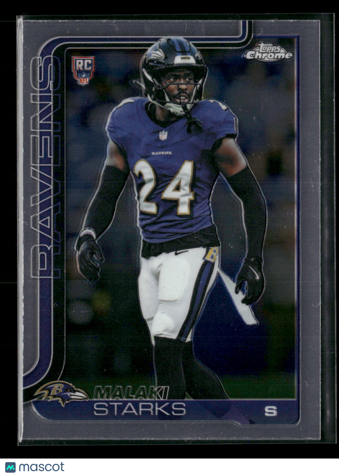 2025 Topps Chrome Football Malaki Starks #347 RC