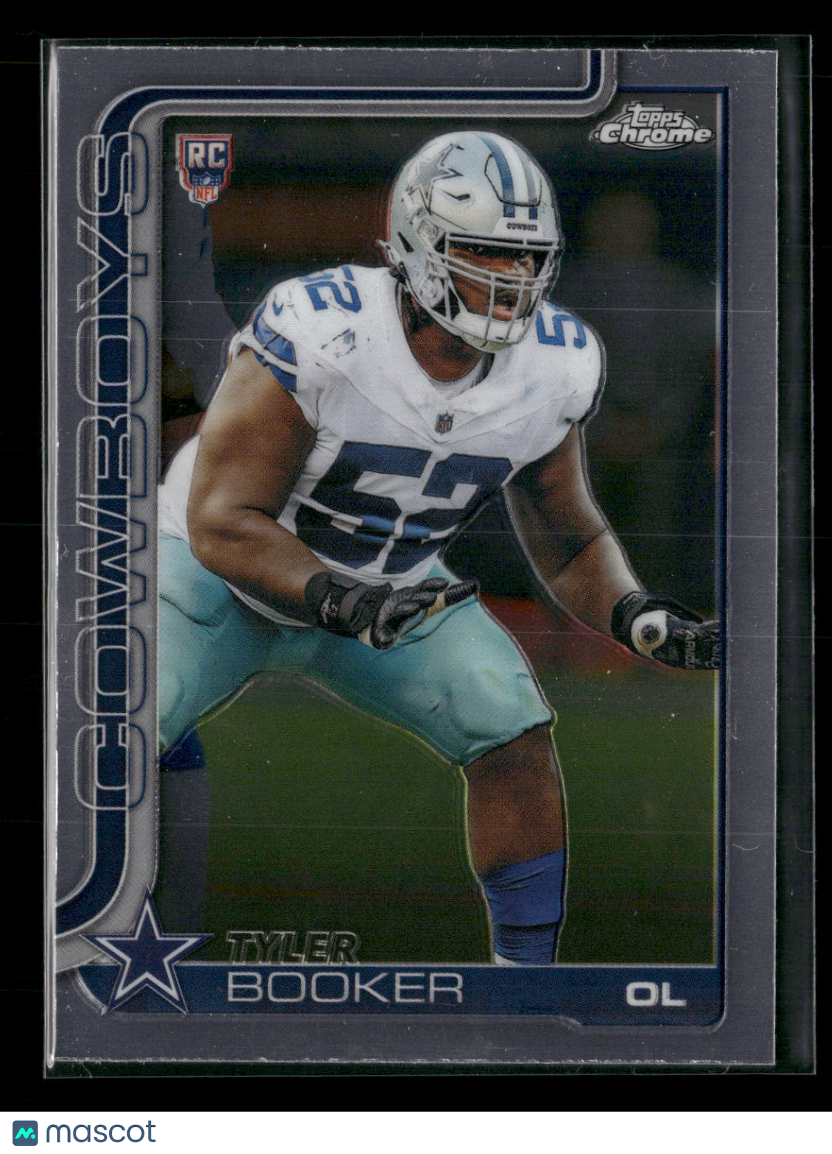 2025 Topps Chrome Football Tyler Booker #381 RC