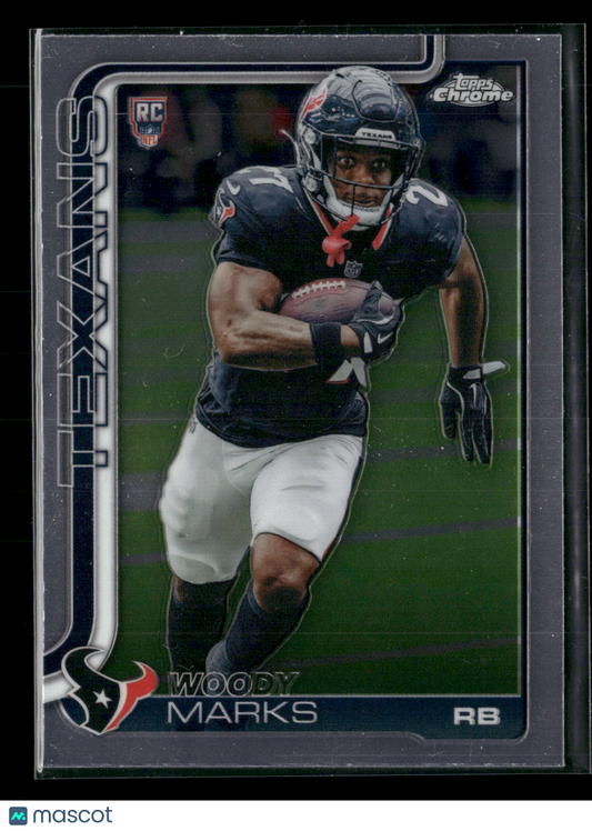 2025 Topps Chrome Football Woody Marks #372 RC