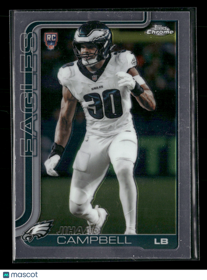 2025 Topps Chrome Football Jihaad Campbell #366 RC