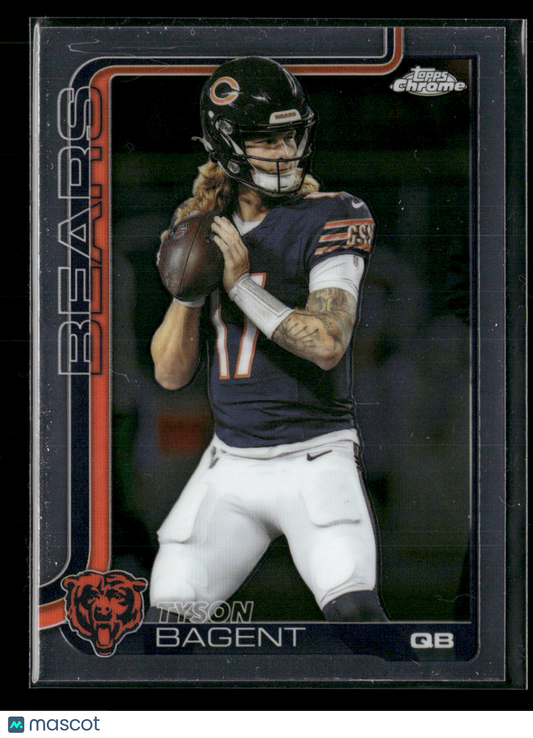 2025 Topps Chrome Football Tyson Bagent #54