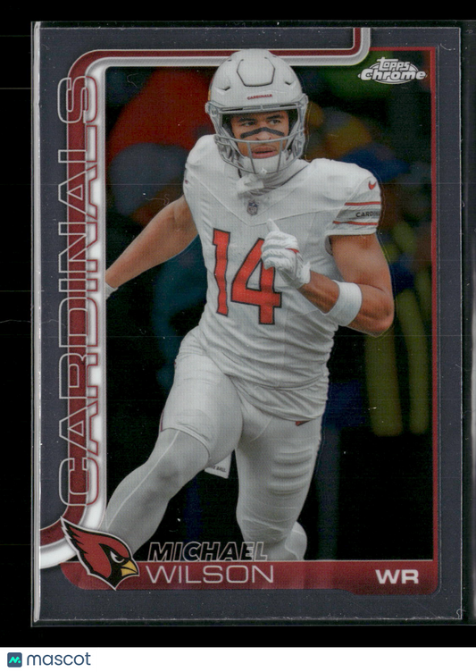 2025 Topps Chrome Football Michael Wilson #2