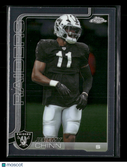 2025 Topps Chrome Football Jeremy Chinn #184
