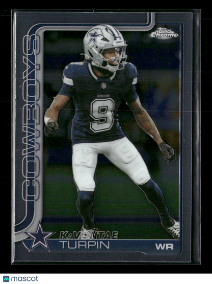 2025 Topps Chrome Football KaVontae Turpin #84