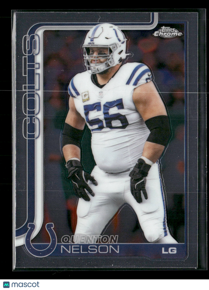 2025 Topps Chrome Football Quenton Nelson #144
