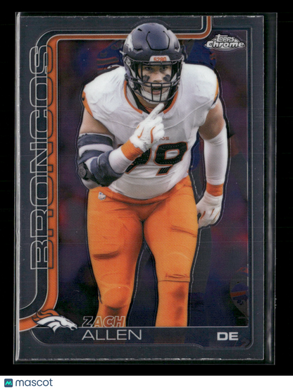 2025 Topps Chrome Football Zach Allen #95