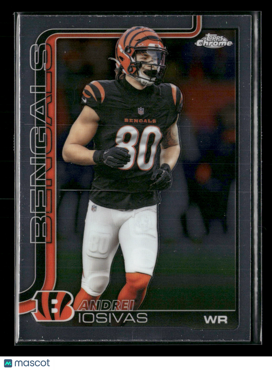 2025 Topps Chrome Football Andrei Iosivas #60
