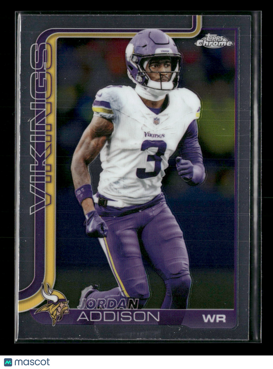 2025 Topps Chrome Football Jordan Addison #2022