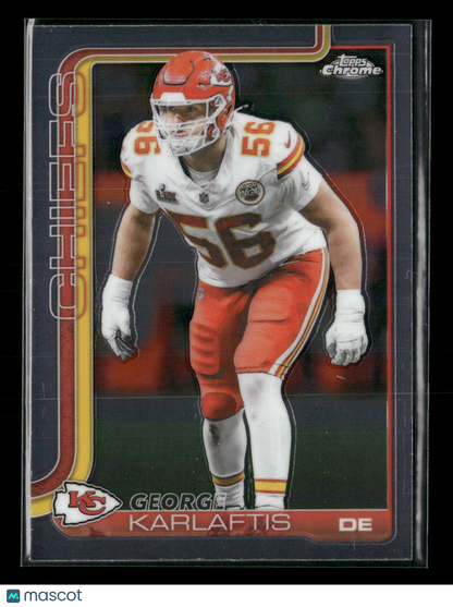 2025 Topps Chrome Football George Karlaftis #152