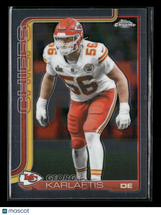 2025 Topps Chrome Football George Karlaftis #152