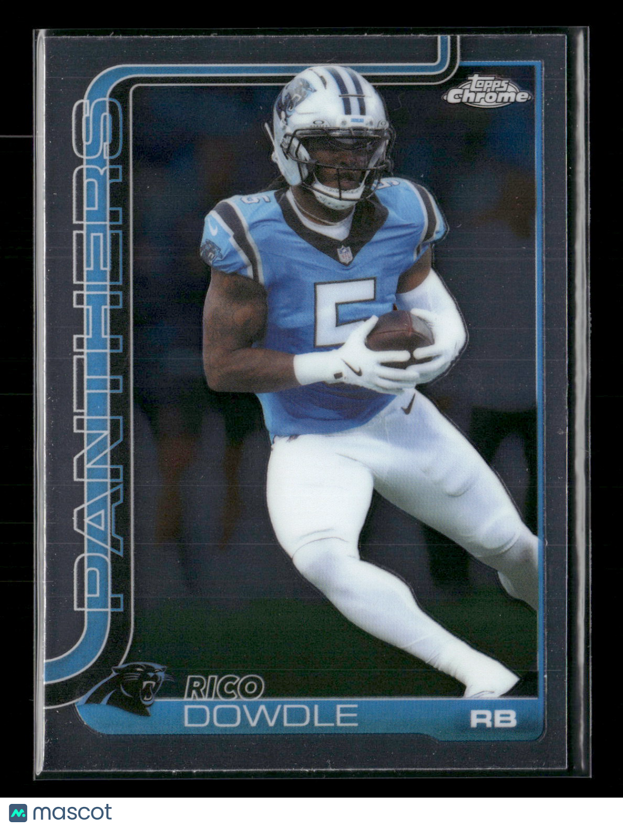 2025 Topps Chrome Football Rico Dowdle #43