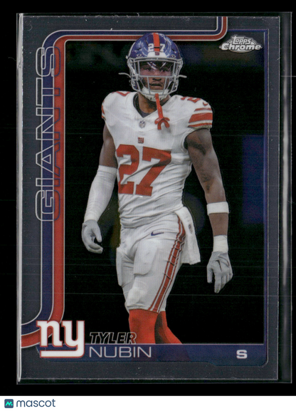 2025 Topps Chrome Football Tyler Nubin #231