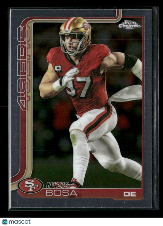 2025 Topps Chrome Football Nick Bosa #264