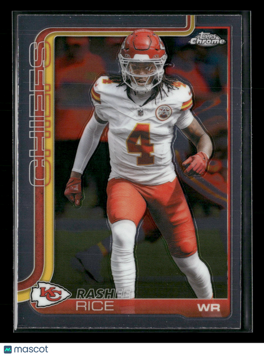 2025 Topps Chrome Football Rashee Rice #147