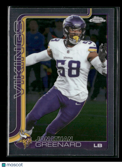 2025 Topps Chrome Football Jonathan Greenard #197