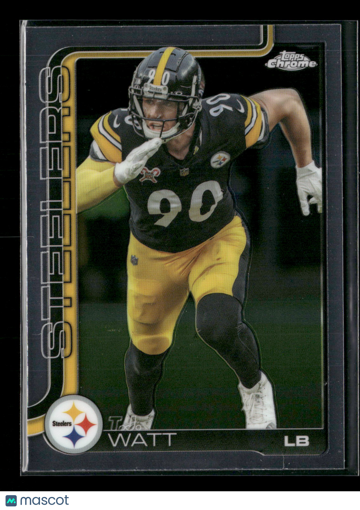 2025 Topps Chrome Football T.J. Watt #258