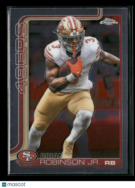 2025 Topps Chrome Football Brian Robinson Jr. #296