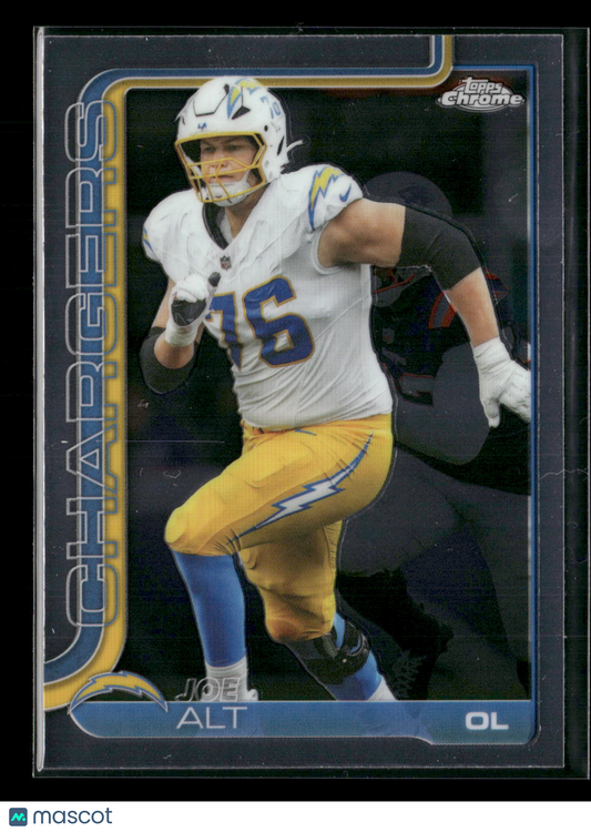2025 Topps Chrome Football Joe Alt #157