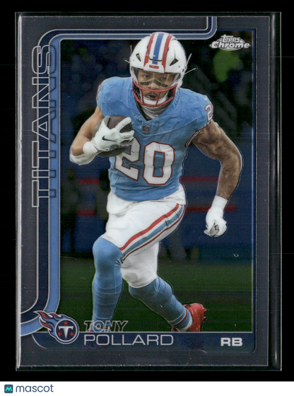 2025 Topps Chrome Football Tony Pollard #290