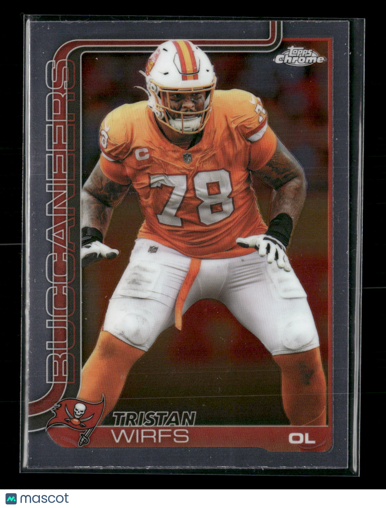2025 Topps Chrome Football Tristan Wirfs #287