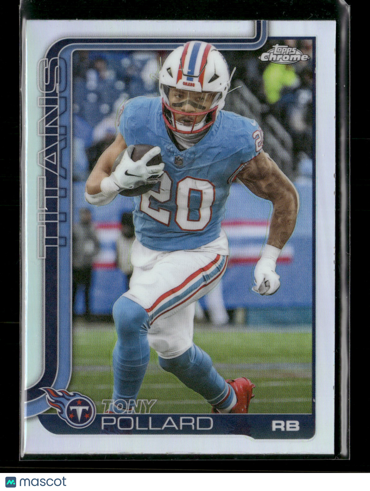 2025 Topps Chrome Football Tony Pollard #290 Refractor