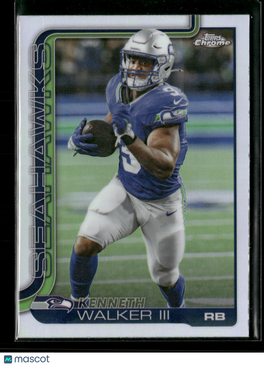 2025 Topps Chrome Football Kenneth Walker III #276 Refractor