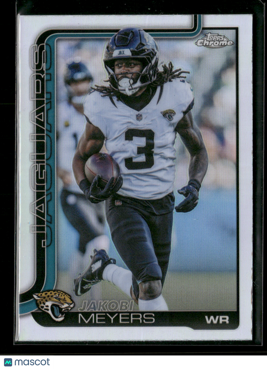 2025 Topps Chrome Football Jakobi Meyers #176 Refractor