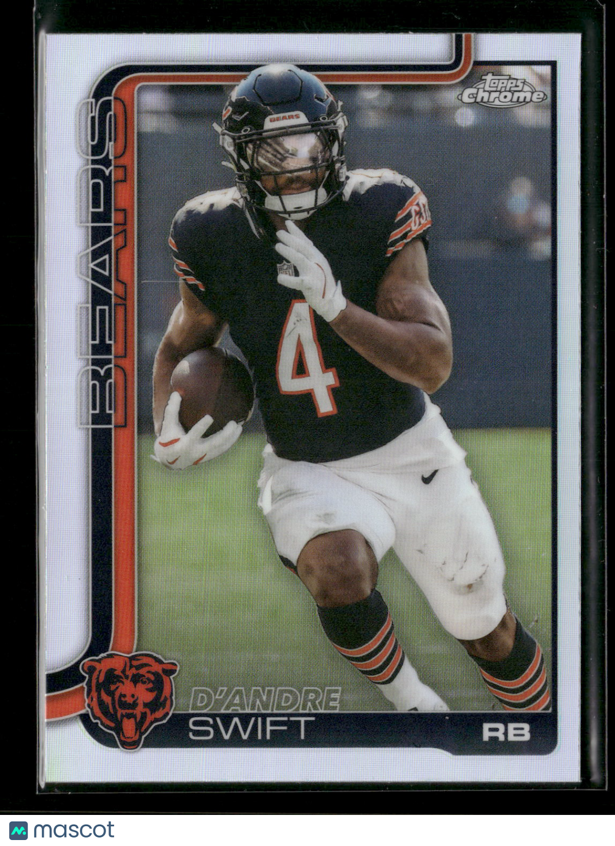 2025 Topps Chrome Football D'Andre Swift #53 Refractor