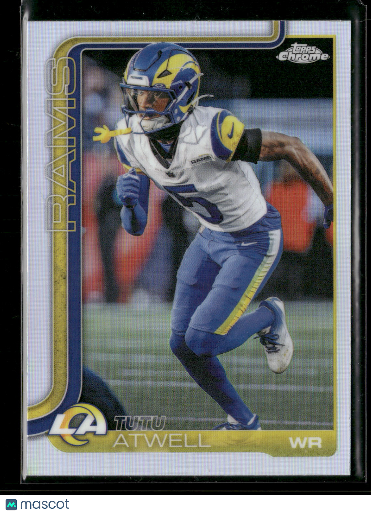 2025 Topps Chrome Football Tutu Atwell #167 Refractor