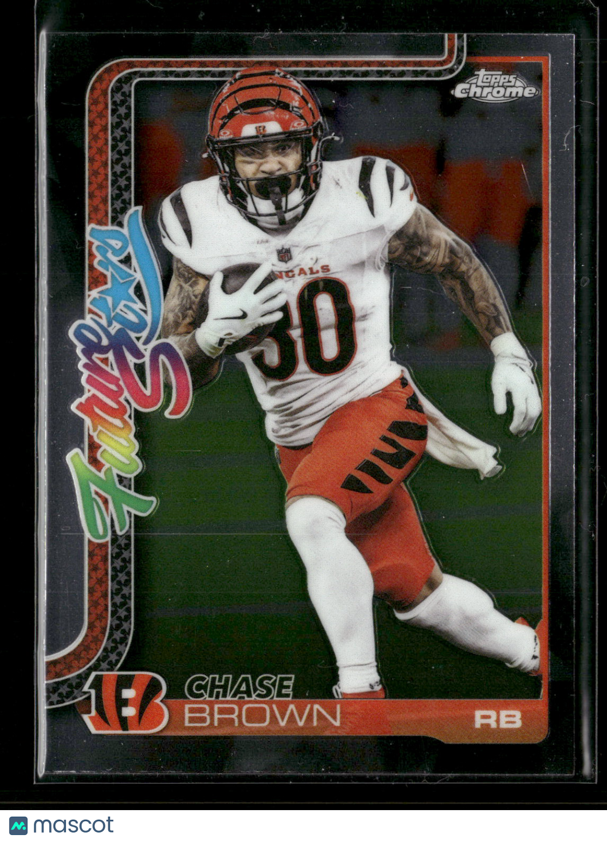 2025 Topps Chrome Football Chase Brown #FS-13 Future Stars