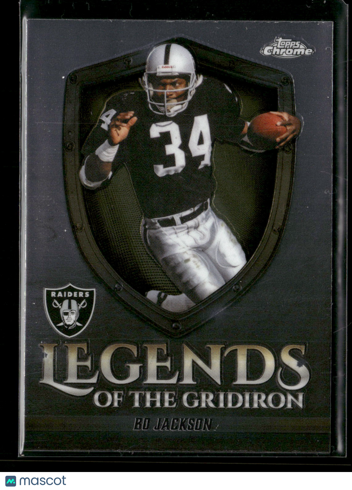 2025 Topps Chrome Football Bo Jackson #LOG-17 Legends of the Gridiron