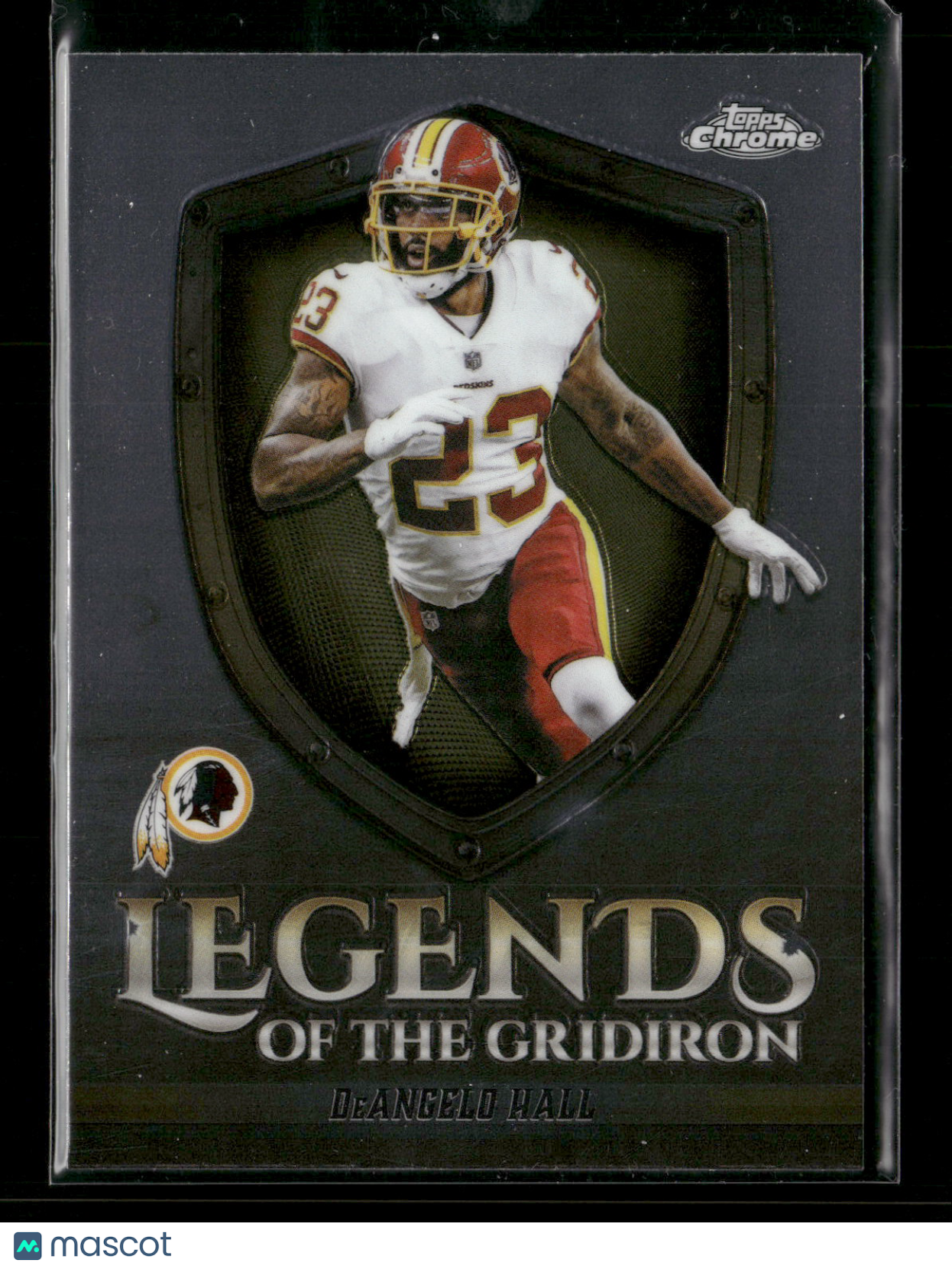 2025 Topps Chrome Football DeAngelo Hall #LOG-35 Legends of the Gridiron