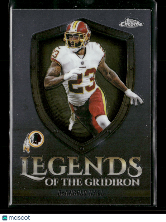 2025 Topps Chrome Football DeAngelo Hall #LOG-35 Legends of the Gridiron
