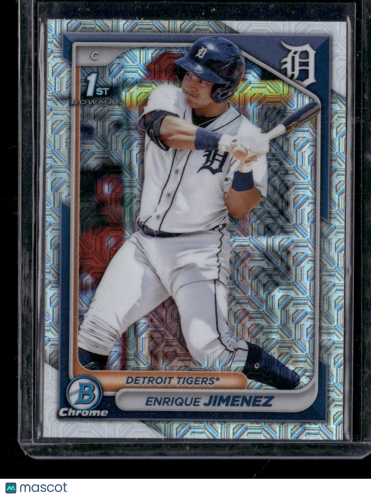 2024 Bowman Chrome Enrique Jimenez #BCP-31 Mega Box Mojo Refractor 1st Bowman